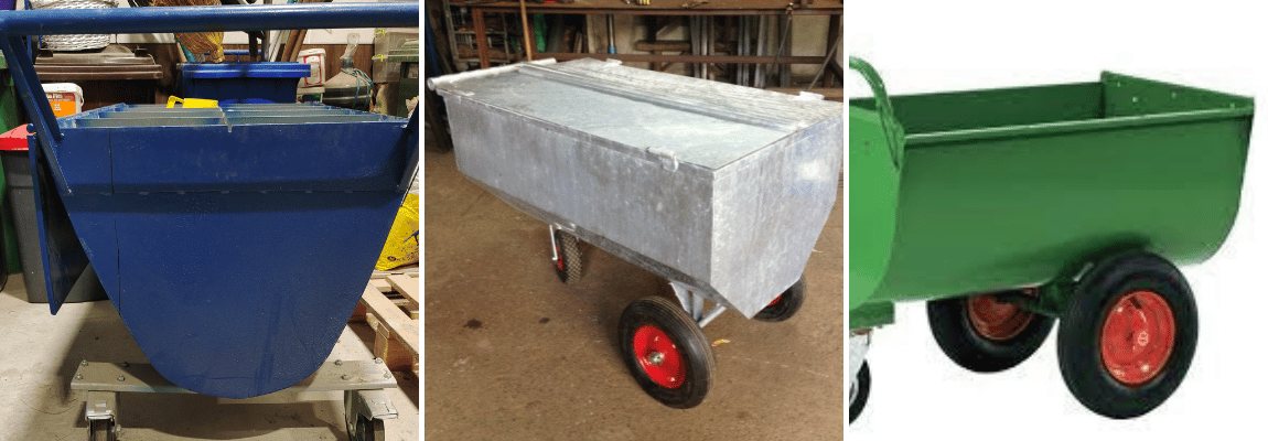 feed trolley to the stable from the manufacturer EQUINE-HOUSE